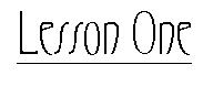 Lesson 1 image