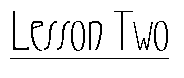 Lesson 1 image